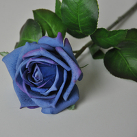 OH ARTS Vente en gros de plantes artificielles au toucher réel et de fleurs en soie, roses décoratives pour bouquets de mariage