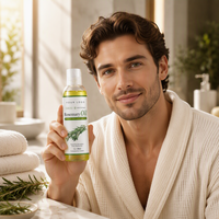 Huile Essentielle de Romarin Naturelle 100ml Marque Blanche pour la Croissance Capillaire et le Soin du Cuir Chevelu, Huile Hydratante Premium pour Massage Corporel, Vente en Gros OEM