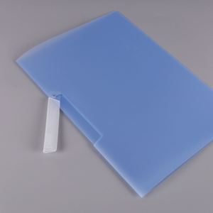 A4 Rotating Data File Report Folder PP Side Opening <b>Buckle</b> Transparent Test Paper File Report Folder Drawbar <b>Clip</b> - Product Image 5