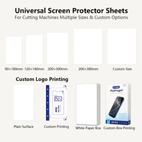 Film protecteur d'écran universel HD flexible en hydrogel, matière première EPU, pour découpeuse de films de protection pour smartphones destinée aux ateliers de réparation de téléphones