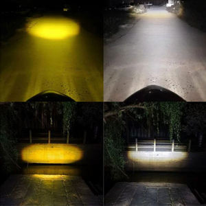 1 Pezzo Faro Anteriore Moto H4 LED H6 BA20D P15D CSP con Lente LED Bianco Giallo Abbagliante Anabbagliante Faretto Moto Scooter - Product Image 6