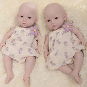 Extremidad suave 3kg 47cm 18,5 "Muñeca <span class=keywords><strong>Reborn</strong></span> Cuerpo completo Silicona sólida <span class=keywords><strong>Reborn</strong></span> Baby Girl Realista Niña recién nacida - Product Image 1