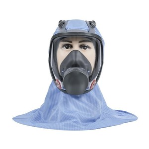 Taozheng Full Face Respirator Mask With Hood Rubber Material Dust And Gas Protection For Chemical Plant Laboratory Reusable - Product Image 4