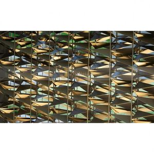 ANN7445 JINYIFAN Customized Premium Coated Stainless Steel <b>Screen</b> <b>Partition</b> Durable Printed Frame Structure Modern Aesthetics - Product Image 1
