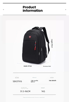 Nouveau Sac à Dos de Voyage pour Lycéens 2025 Grande Capacité Imperméable en Tissu Oxford avec Compartiment Ordinateur et Port USB Unisexe