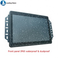 Monitor LCD TFT con Panel Táctil Capacitivo de 7 Pulgadas, Resolución 800x480, Interfaz USB, Nuevo, Resistente al Agua IP65 para Uso Comercial