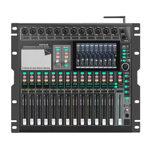 Professional 16 Channel <strong>Digital</strong> <strong>Audio</strong> <strong>Mixer</strong> With Motorized Faders Touch Screen WiFi Control DSP Effects for Live Studio System - Product Image 4