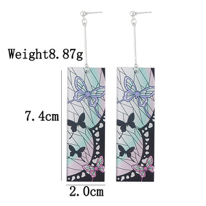 <span class=keywords><strong>Pendientes</strong></span> <span class=keywords><strong>de</strong></span> Anime en Oferta, <span class=keywords><strong>Tanjiro</strong></span> Nezuko, Acrílico Plateado, para Cosplay Unisex, Accesorios <span class=keywords><strong>de</strong></span> Joyería, Regalo - Product Image 6