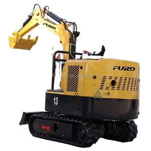 Mini-excavatrice sur chenilles haute puissance, faible consommation de carburant, pour la construction, très demandée - Product Image 2
