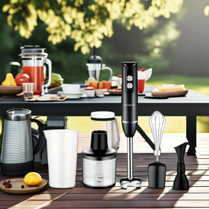 Batidora de Mano Lumabella con Inmersión, Incluye Picador y Vaso para Smoothies, Acero Inoxidable para Hielo - Product Image 5