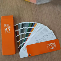 Brochure sur les cartes à puce RAL K7 Classic Paint Color Charts Page