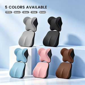 <span class=keywords><strong>Coussin</strong></span> de <span class=keywords><strong>soutien</strong></span> <span class=keywords><strong>lombaire</strong></span> ou appui-tête universel pour voiture avec housse en velours doux pour siège auto, vente en gros OEM - Product Image 3