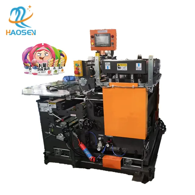 High Quality Die Cut Plastic Fully Automatic Irregular Special Shape pp pouch bag Making Machine die cut bag making machine