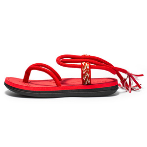 Sandalias con Tira en el Tobillo para Hombre, Cuero Genuino, Punta Abierta, Suela de Goma Antideslizante, Estilo Casual, Diseño Sólido con Logotipo Grabado - Product Image 5