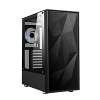 Boîtier d'ordinateur de jeu SAMA 3708 Atx, tour moyenne, boîtier de jeu de bureau, boîtier de PC OEM