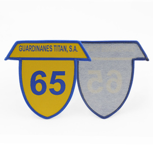 Custom Eco-Friendly Woven <b>Sew</b>-<b>On</b> <b>Patches</b> for School Club Team Uniform Clothing with Flower Heart & Alphabet Logo Designs - Product Image 5