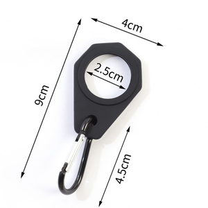 Silicone Chai Nước Carabiner Chủ Clip Trong Cổ Phiếu - Product Image 4