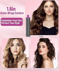 Rizador de Pelo Automático de 40 mm/1,6 Pulgadas con Boquilla Difusora de Material Plástico Compatible con el Estilizador <span class=keywords><strong>HS01</strong></span> <span class=keywords><strong>HS05</strong></span> - Product Image 5