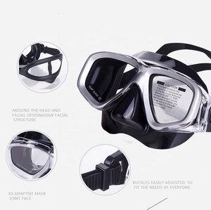 Máscara de esnórquel antiniebla, <span class=keywords><strong>gafas</strong></span> de buceo, esnórquel subacuático, máscara de buceo de vidrio templado - Product Image 5