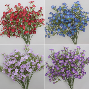 Bouquet de fleurs artificielles en soie Cosmos, grande taille, pour décoration de mariage, arrangement floral, ornement de salon, accessoires DIY - Product Image 2