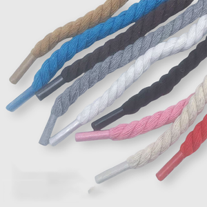 Lacets ronds multicolores épaissis à trois brins en chanvre compatibles avec les <span class=keywords><strong>Air</strong></span> <span class=keywords><strong>Force</strong></span> <span class=keywords><strong>1</strong></span> - Product Image 4