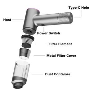 Potente Aspiradora Inalámbrica para Coche con Función de Soplado y Succión, Vehículo Portátil Multifunción para Limpieza de Auto, Hogar y Laptop - Product Image 6