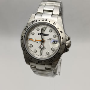 Custom Waterproof GMT NH34 for Men with Sapphire Crystal Dial Quality Movement Automatic <b>Mechanical</b> <b>Watches</b> - Product Image 2