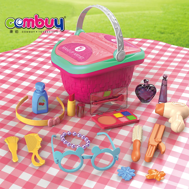 Jorzer Ensemble Pique-nique Enfant - 30 Accessoires - Panier, Tasses, Gâteaux - ABS - Jeu De Rôle 3 Ans+ - Cadeau Filles/garçons