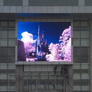 Xây dựng tường/mái nhà cài đặt <span class=keywords><strong>p5mm</strong></span> 320x160mm 64x32 RGB ma trận mô-đun 7000nits cao Quảng Cáo Sáng Màn hình <span class=keywords><strong>LED</strong></span> ngoài trời - Product Image 4