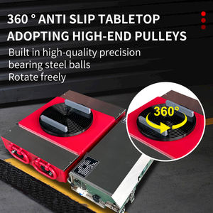 50TR電動マルチローラー運搬ローラー移動スケート、機械搬送用、リモコン式電動機器移動装置 - Product Image 3