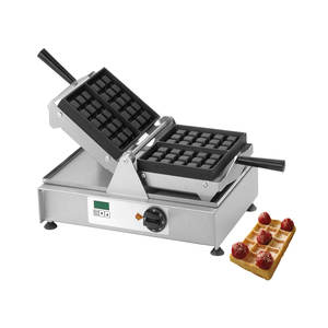 <span class=keywords><strong>Gaufrier</strong></span> rond de qualité commerciale avec affichage numérique - Product Image 2