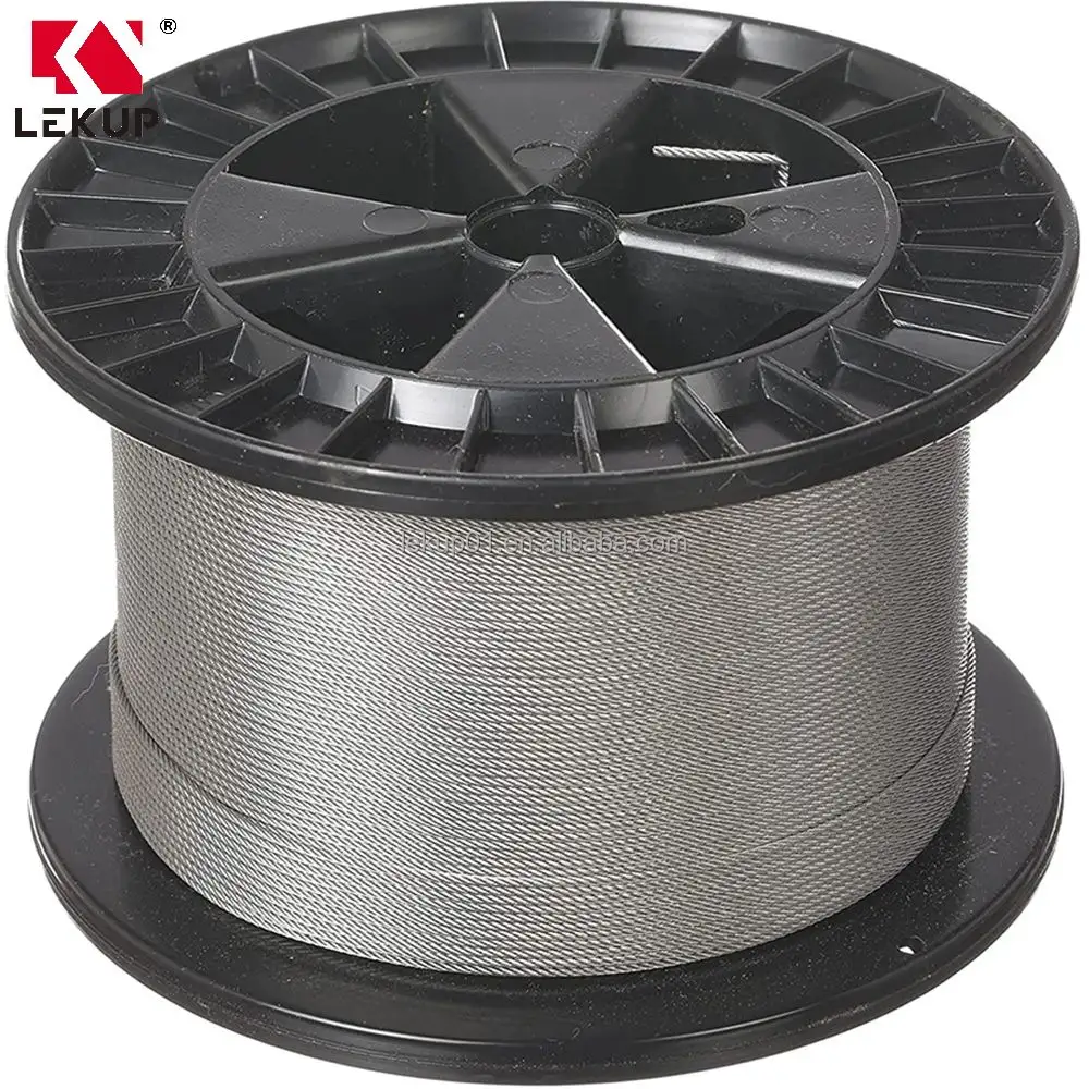 Cáp mạ kẽm 6x19 máy bay Cáp Cáp thép dây mạ kẽm dây thép dây 6 mét