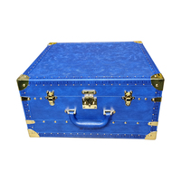 Boîte Cadeau en Bois Vintage avec Coins Renforcés, Boîte de Rangement Durable pour Assortiment de Noix et Usage Domestique