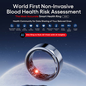 JCRing 2301B Fabrication intelligente <span class=keywords><strong>de</strong></span> haute qualité Smartring Surveillance <span class=keywords><strong>de</strong></span> la santé du sang Évaluation des risques Anneau intelligent pour téléphone Android - Product Image 2