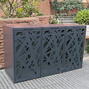 <span class=keywords><strong>Pantalla</strong></span> de metal cortada con láser <span class=keywords><strong>para</strong></span> jardín y patio trasero Paneles de valla de privacidad decorativos como enrejado y gabinetes - Product Image 6