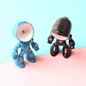 Lampe de table robot portable TSINYE, veilleuse <span class=keywords><strong>LED</strong></span> animale de dessin animé, support de téléphone sans fil, respectueux des yeux, décoration de chambre, sur batterie - Product Image 4