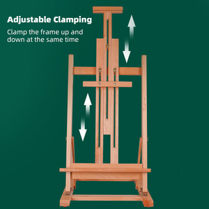 Giá đỡ nâng cao cho học sinh nghệ thuật Panwenbo Giá vẽ để bàn lớn gấp đa năng Giá vẽ để bàn để vẽ - Product Image 4