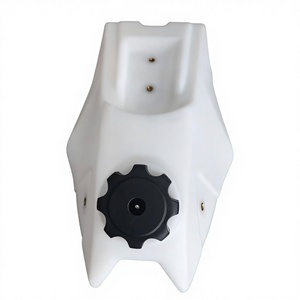 KB Weißer HDPE-Kraftstofftank für CRF250R/CRF450R 2013-2016 Motorrad-Öltank-Ersatz mit 1 Jahr Garantie - Product Image 3