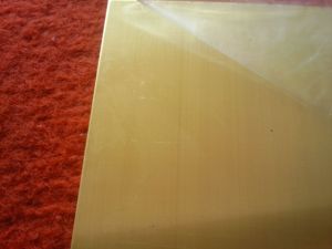 JIS H3100 C2801 C2200 H90 H62แผ่นโลหะผสมทองเหลืองชุบทอง97% ชุบทอง245-345MPa ความแข็งแรง35% การยืดตัวเชื่อมอิเล็กทรอนิกส์ขัด - Product Image 3