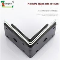 Support d'angle en fer renforcé en forme de L à 90 degrés pour fixation de pieds de table de mobilier, fabriqué en Chine (HEB) – Vente en gros