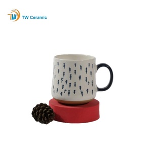 Tazón de Cerámica Pintado a Mano para <span class=keywords><strong>Desayuno</strong></span>, Juego de Vajilla de Gres, Taza de Cena con Pintura Personalizada Retro - Product Image 5