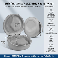 Berlaku untuk AKG K371 K371BT K361BT K361 Headphone Kotak Penyimpanan Pelindung Portabel Anti Jatuh