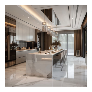 Cesta Extraíble para Gabinete de Cocina, Tablero de Gabinete Acrílico Brillante Beige Económico - Product Image 5