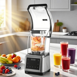 Machine à jus de fruits haute performance, commerciale, pour la transformation alimentaire, avec accessoire numérique et broyeur de glace - Product Image 1