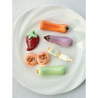 Fruits et légumes en céramique repose-baguettes Table à manger vaisselle décorations pour la maison