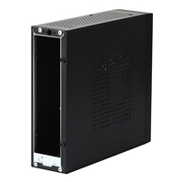 RGEEK Mini ITX Computer Case M06 Mini Desktop Case Convenience PC Case se puede instalar 2,5 pulgadas HD, compatible con placa base de 17x17cm
