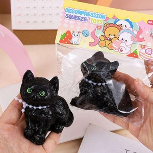 <b>Cat</b> <b>Squishy</b> Toy Jelly Texture <b>Cat</b> Paw <b>Squishy</b> Slow Rebound Stress-relief Toy Taba Mochi <b>Squishy</b> Pinch Squeeze Decompression Toy - Product Image 6