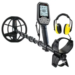 Detector de Metales Profesional Totalmente Impermeable de Alta Profundidad para Oro Subterráneo S63 4-40khz Multifrecuencia para Toda la Exploración - Product Image 3