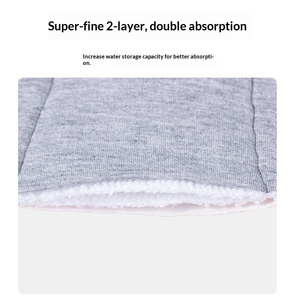 Serviettes hygiéniques <span class=keywords><strong>lavables</strong></span> et réutilisables en tissu de coton au graphène 25cm/28cm pour femmes, lot mixte, vente en gros - Product Image 4