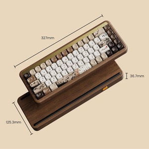 MU01 Tastiera Meccanica da Gaming RGB a 68 Tasti, Bluetooth 5.0/2.4G Wireless/Cablata USB-C, Hot-swappable, PBT, Programmabile 1000Hz, Nuova - Product Image 3
